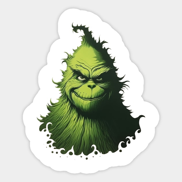 grinch Sticker by piratesnow